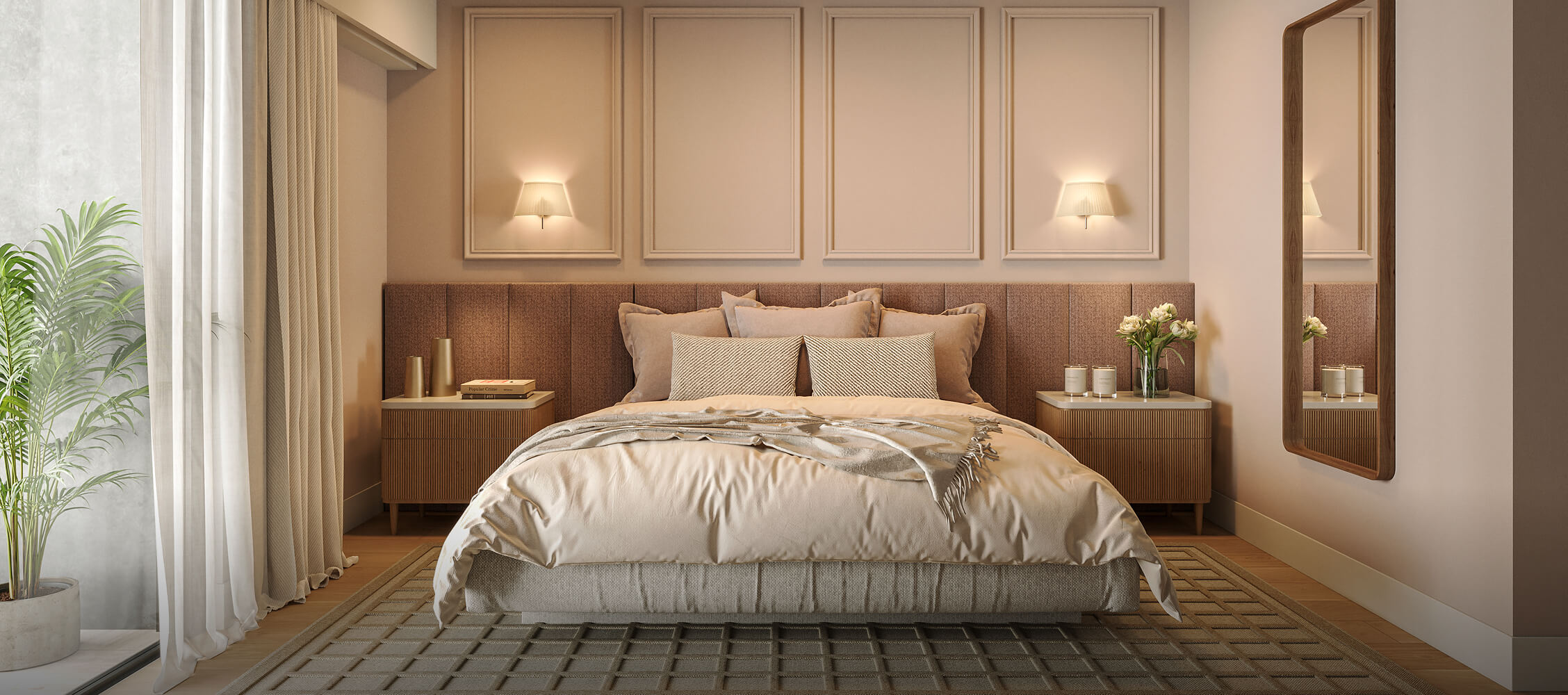 Cocina del proyecto Aster Basadre en San Isidro de Aster Homes con isla central y muebles en tonos claros.